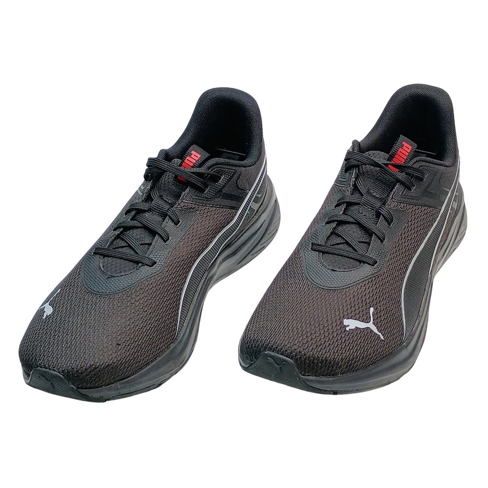 Puma Disperse Running Shoes Men Size 12 Black Mesh Sneakers 312263-03
